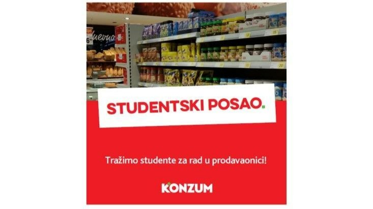 Student za rad u prodavaonici