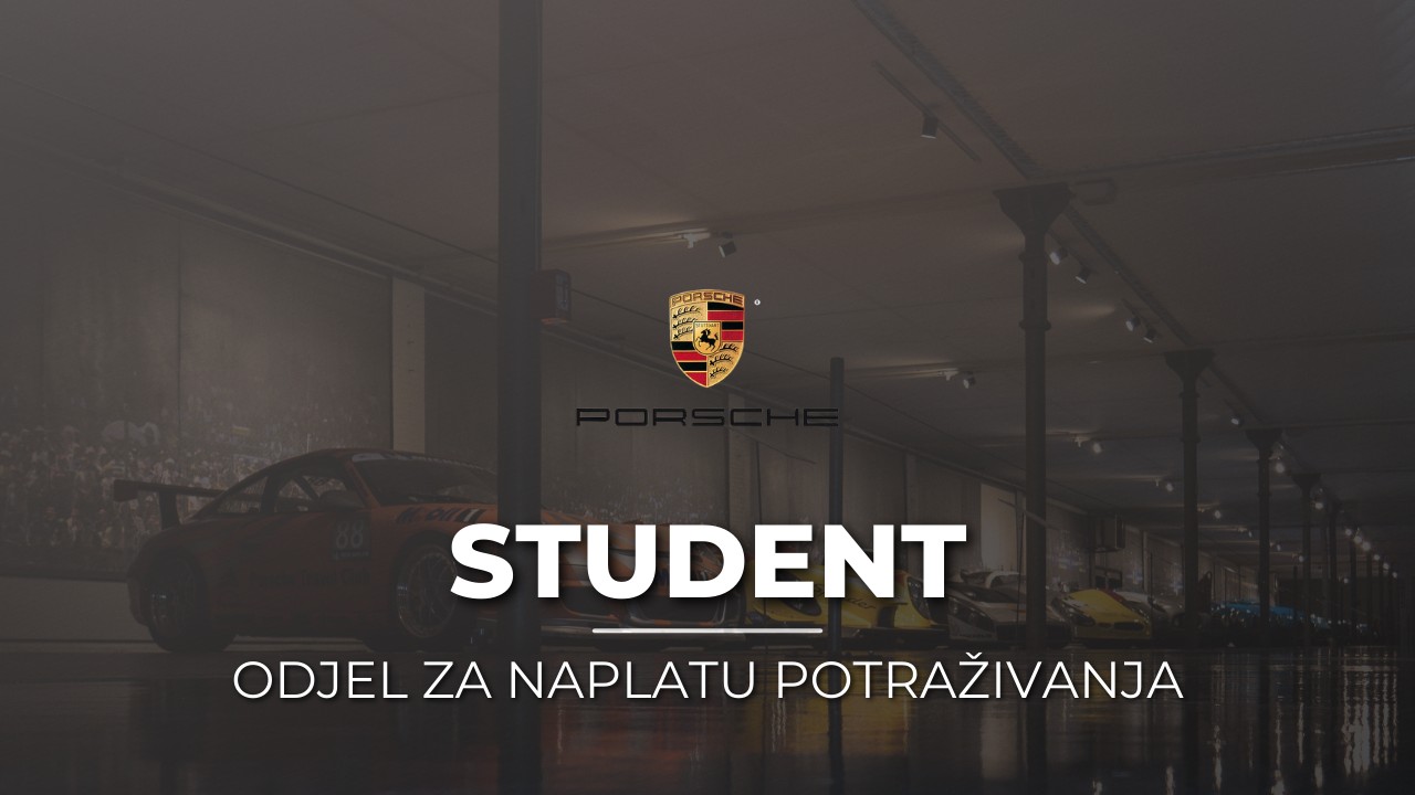 Student u Call Centru Porsche Leasinga - odjel Naplate (M/Ž)