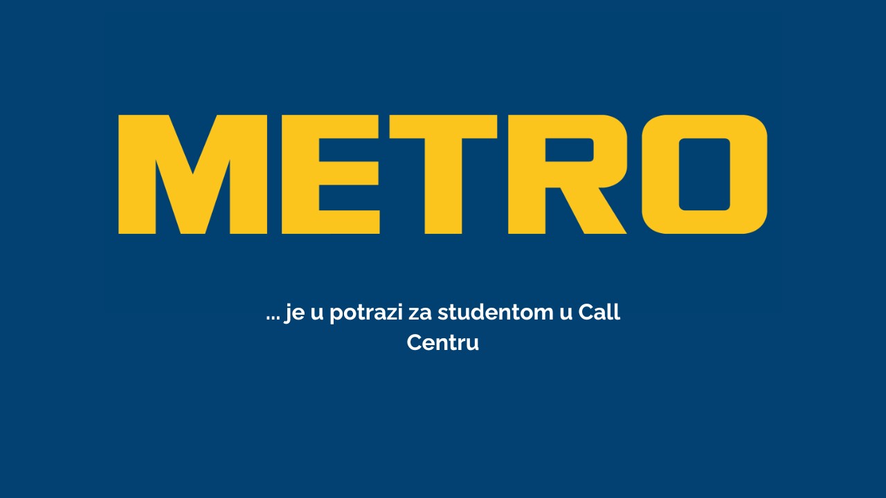 🎧 STUDENT U CALL CENTRU ZA PODRŠKU KUPCIMA (m/ž)